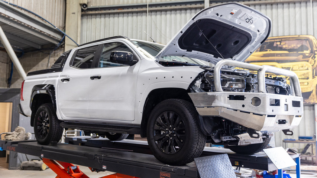 ECB Frontal Protection Products will never detract from any features of the vehicle