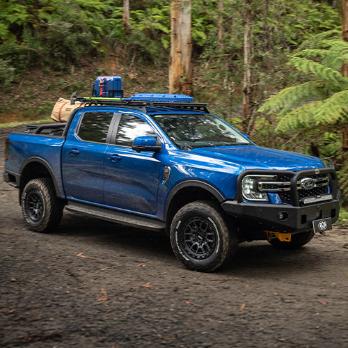 Ford ranger with ECB bullbar driving