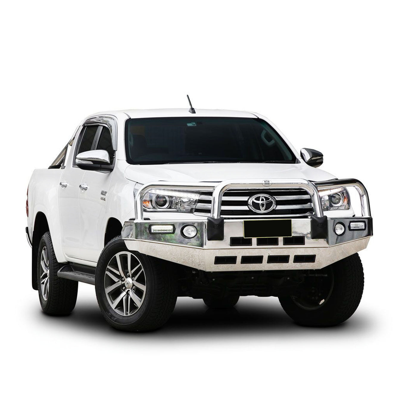 Alloy Bullbar on Toyota Hilux