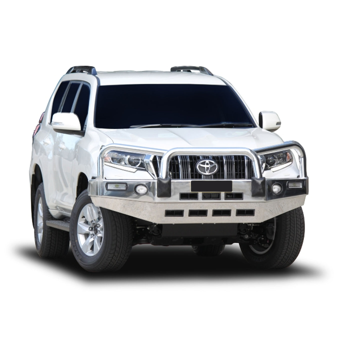 Alloy Bullbar on Toyota Prado